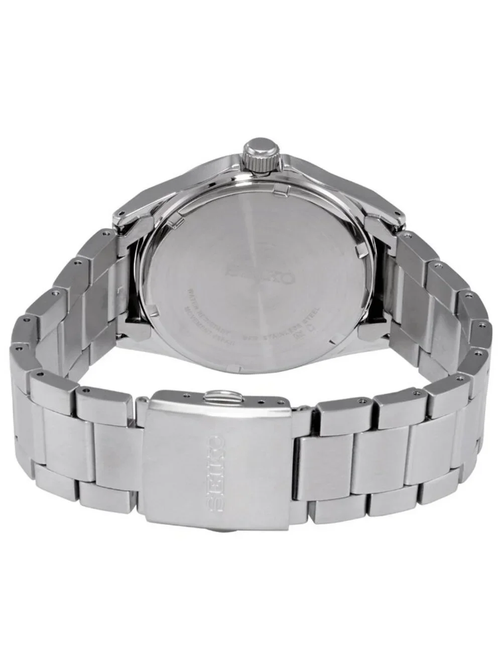 NWT Seiko Quartz Green Dial Stainless Steel Men's Watch